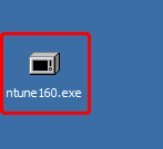 �f�X�N�g�b�v��ɕۑ����ꂽ�kntune160.exe�l