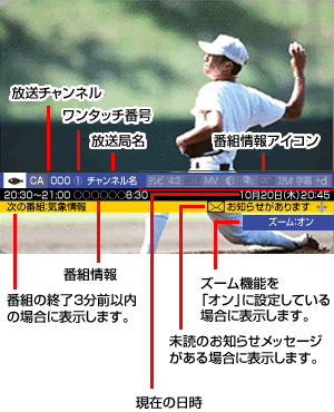 テレビ画面