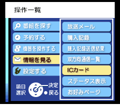〔ICカード〕を選択